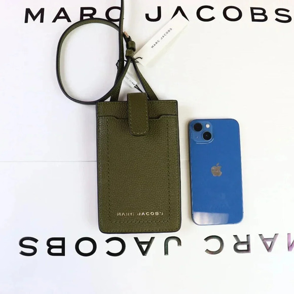 Marc Jacobs The Groove Pebble Leather Phone Crossbody Bag S107L01SP21 * Original - Picture 4 of 16